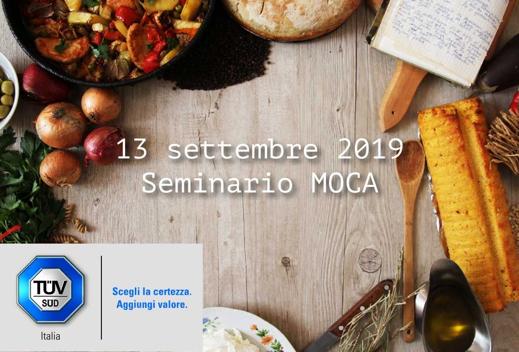 Presso la sede di TÜV Italia per spiegare l'idoneità dei materiali a contatto con gli alimenti (MOCA)